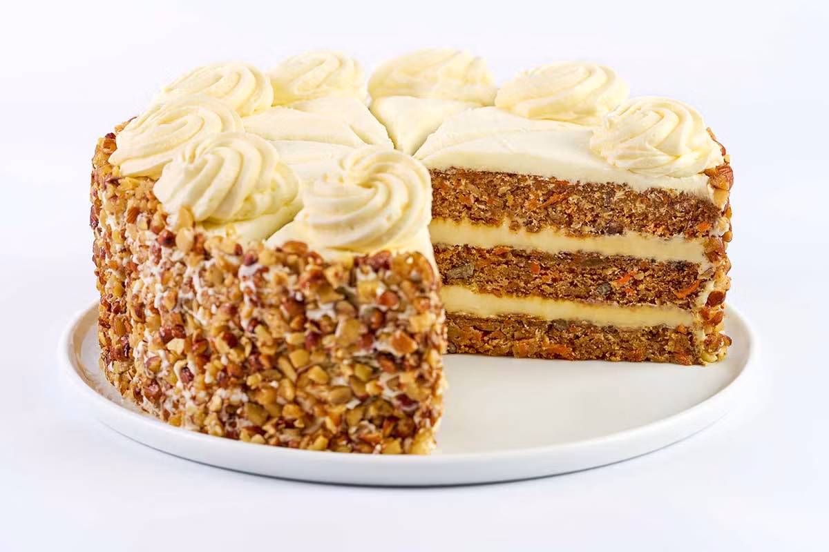 10-Inch Carrot Cake - The Cheesecake Factory Menu Prices 2026